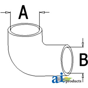 UW4526   Lower Hose---Replaces 3920762